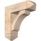 Ekena Millwork Legacy Arts and Crafts Smooth Bracket w/ Offset Brace, Douglas Fir, 7 1/2"W x 24"D x 24"H BKT0806X24X24LEC03SDF - alternate 1